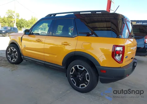 2022 Ford Bronco Sport Outer Banks из США, поврежденный, VIN 3FMCR9C62NRD72126